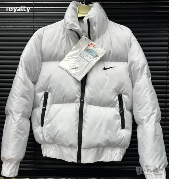 Nike бяло дамско зимно яке , снимка 1