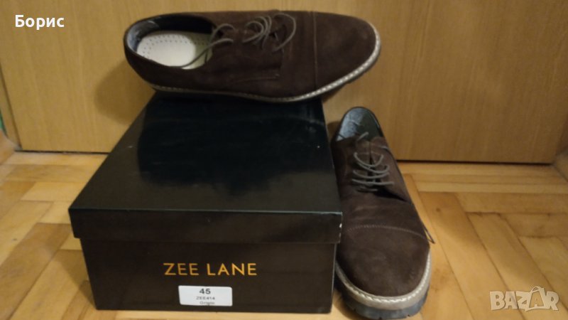 Мъжки велурени обувки Zee Lane, 45 номер , снимка 1