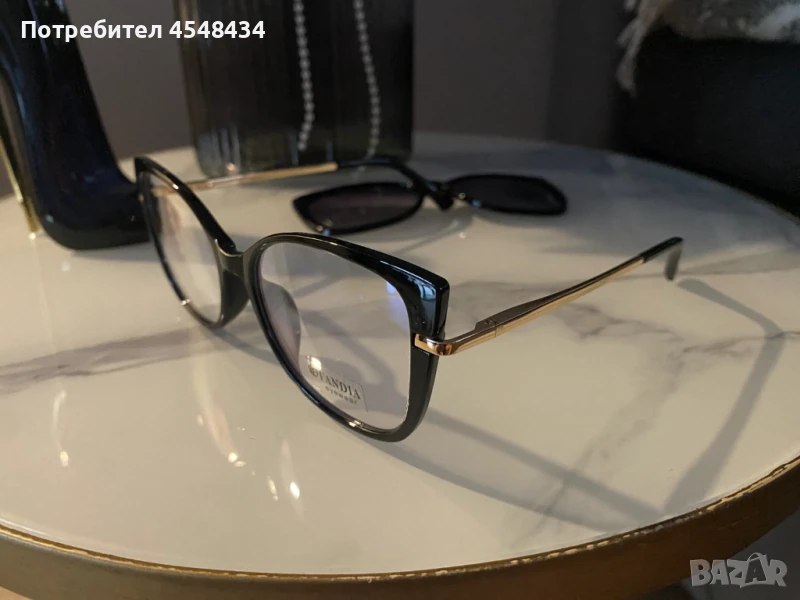 Дамски диоптрични рамки с clip on, снимка 1