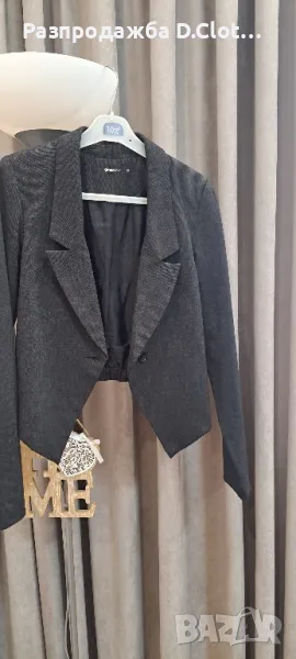  Сако отзад по-късо XXS/XS ,вталено, снимка 1