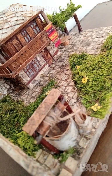 Макет на къща-ръчна изработка., снимка 1