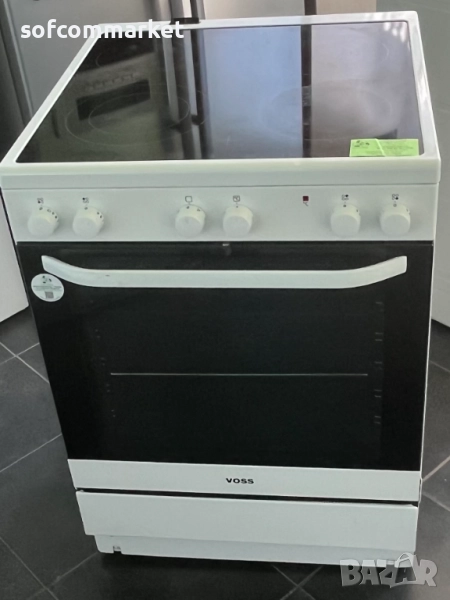 Готварска печка 60 см Voss ELK 13032-hv свободностояща с вентилатор, снимка 1