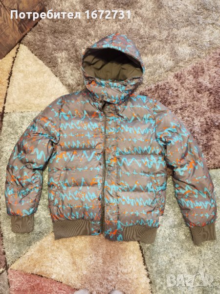 Оригинално яке/пухенка двулицево на Quiksilver! , снимка 1