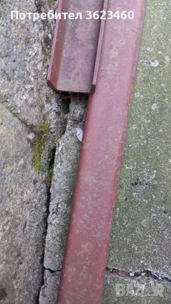 Студено огънат П образен профил - 7 м, снимка 1
