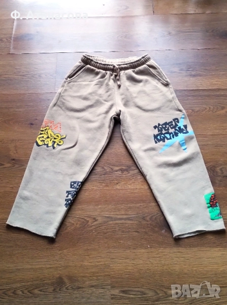 Топъл термо панталон / ватиран панталон ZARA, 10-11г., 140-146, като нов, снимка 1