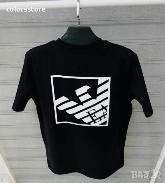 Мъжка Черна тениска  EA /IM188u, снимка 1