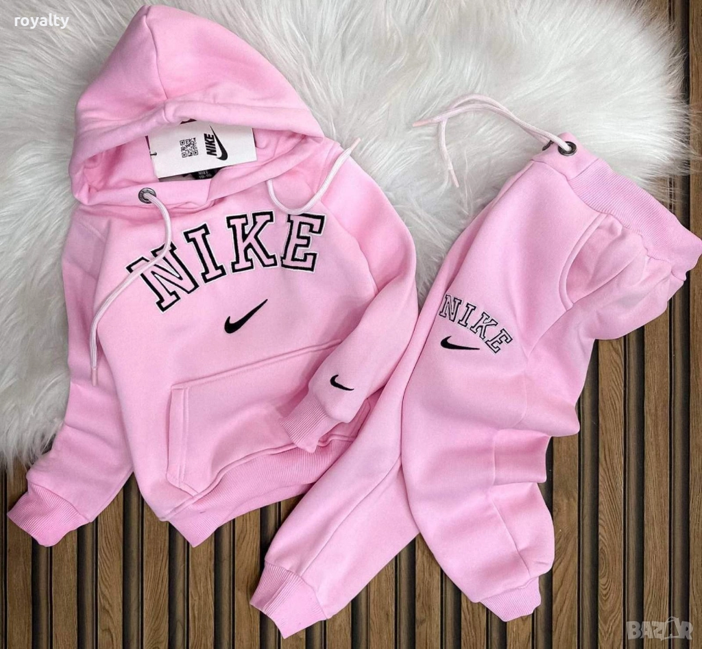 Nike Розов Детски Комплект Намален , снимка 1