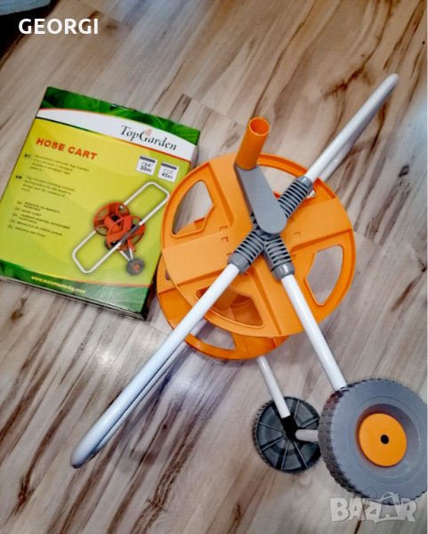 Макара за маркуч количка 1/2 45м  ​или  3/4 30 м, снимка 1