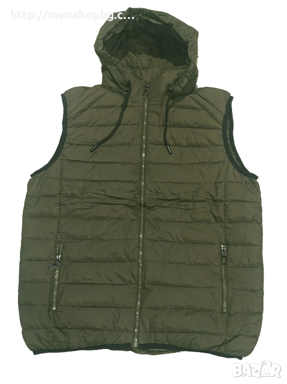 Мъжки елек - зелен, снимка 1