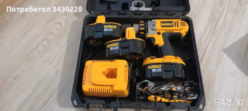 Акумулаторен винтоверт DeWALT

 xrp, снимка 1