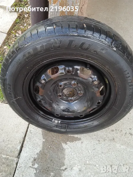 4 броя запазени железни джанти за vw polo..skoda fabia R14, снимка 1