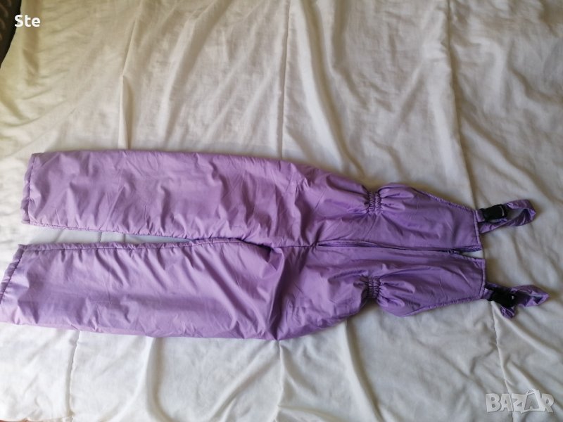 Светло лилав ски гащеризон 134 размер, снимка 1