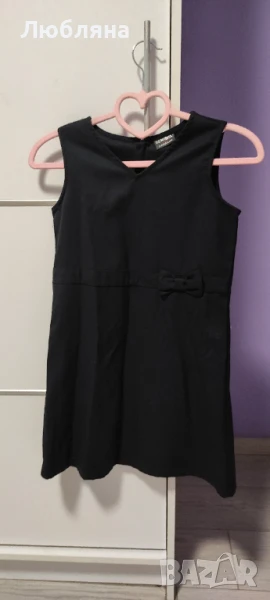 Черна Рокля С Панделка, снимка 1