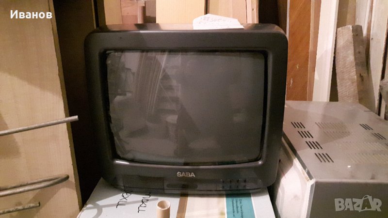 Телевизор САБА малък - екран 35 см продавам, снимка 1