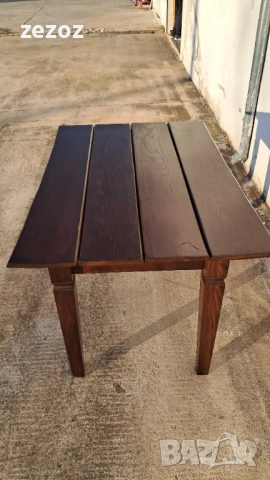 Трапезна маса масив №47, снимка 3 - Маси - 52810259