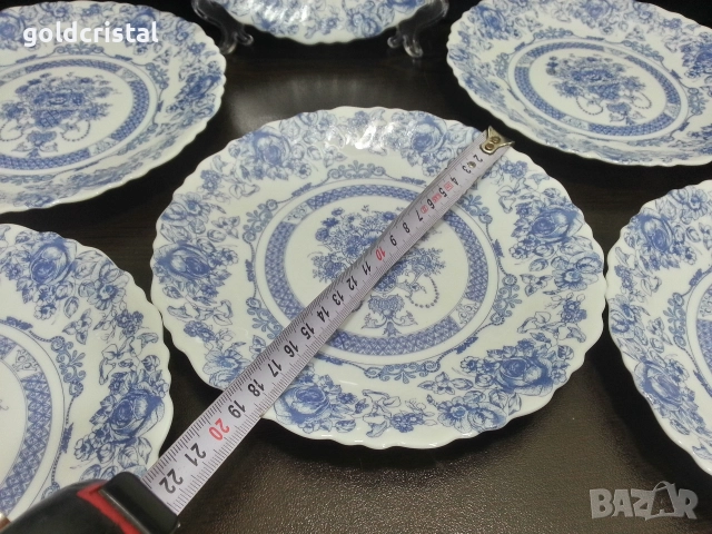 френски аркопал чинии, снимка 3 - Антикварни и старинни предмети - 52907751