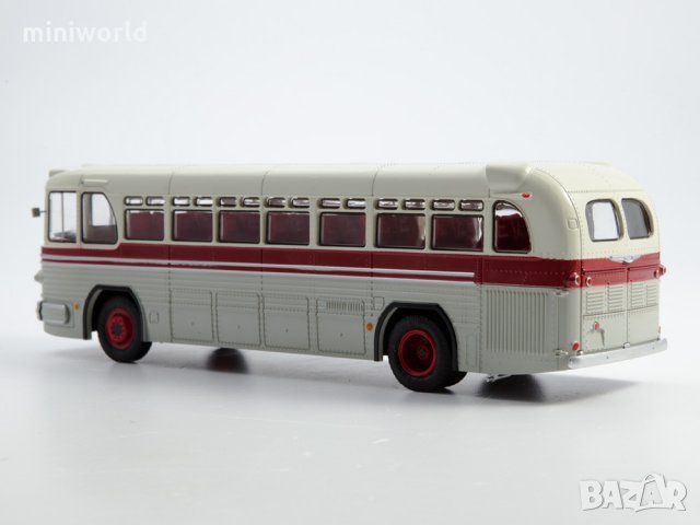 ЗИС 127 междуградски автобус 1955 - мащаб 1:43 на Наши Автобуси моделът е нов в блистер, снимка 4 - Колекции - 32993258