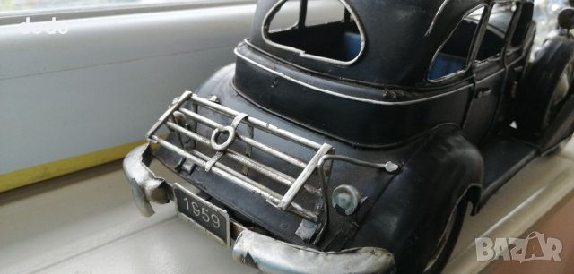 Винтидж класик количка метална mercedes , снимка 6 - Автомобили и джипове - 40513533