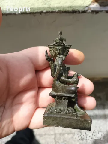Бронзова статуетка-456, снимка 2 - Антикварни и старинни предмети - 50372928
