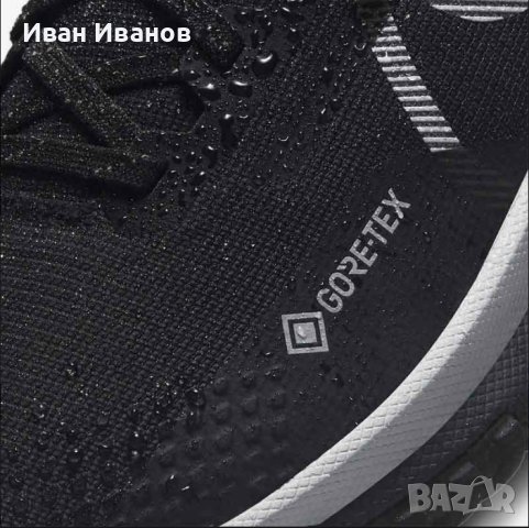 оригинални водоустойчиви маратонки Nike React Pegasus Trail 4 Gore-Tex номер 38-38,5, снимка 8 - Маратонки - 43134997