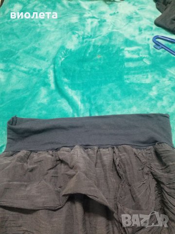 оригинална т.синя лятна пола, снимка 3 - Поли - 32711518