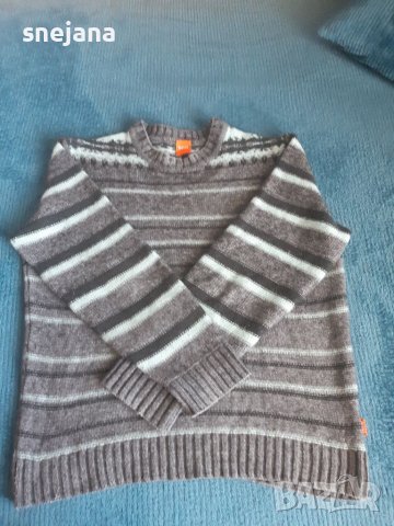 Оригинален пуловер HUGO BOSS 