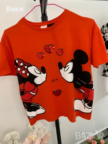 Тениска на Zara ръст 164, подходяща за XS-S, снимка 3 - Тениски - 49507632