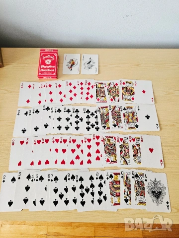 Стари карти за игра , снимка 6 - Колекции - 53293196