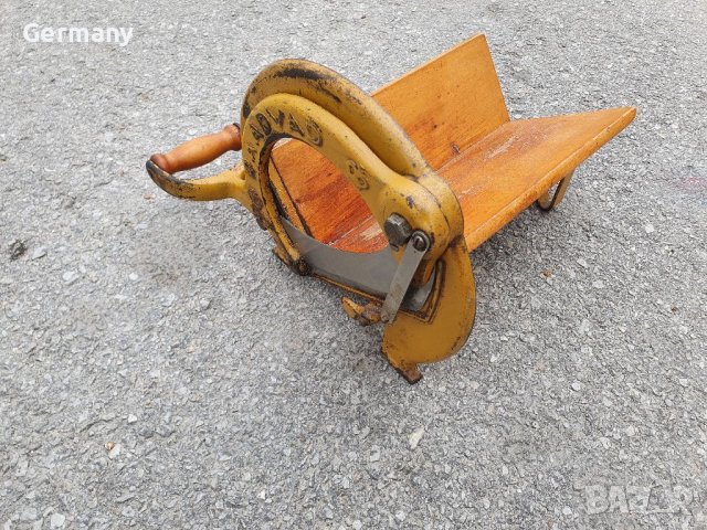 Ретро гилотина за хляб франзела резачка Raadvad , снимка 12 - Друго търговско оборудване - 40326163