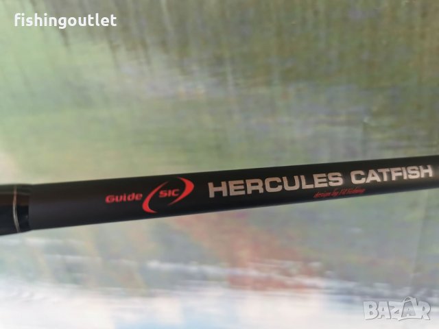 Въдица за сом, кльонк , силов тролинг - Hercules Catfish 1.98 mt, снимка 10 - Въдици - 33677689