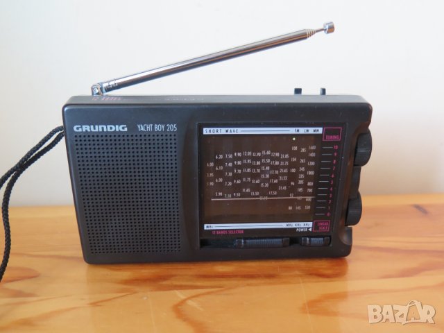 GRUNDIG YACHT BOY 205  12 BAND  RADIO,1993г, снимка 8 - Радиокасетофони, транзистори - 43973126