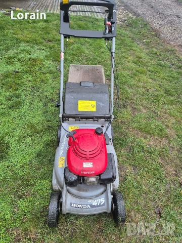 Бензинова самоходна косачка Honda HRB 475, снимка 2 - Градинска техника - 52872424