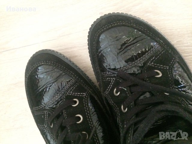 Удобни черни обувки ессо., снимка 3 - Дамски ежедневни обувки - 38411347