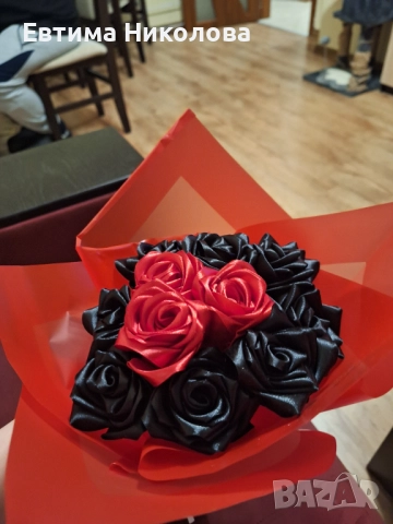 БУКЕТ ВЕЧНИ РОЗИ, снимка 2 - Романтични подаръци - 52835892