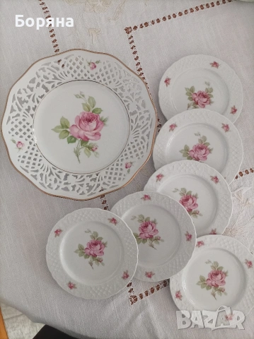 Сервиз за торта порцелан Schumann 