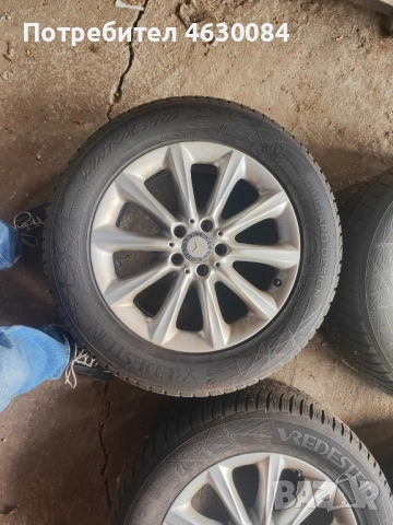 Джанти със зимни гуми 255/55/18 за Мерцедес / Mercedes W166 ML / GLE, снимка 5 - Гуми и джанти - 52143319