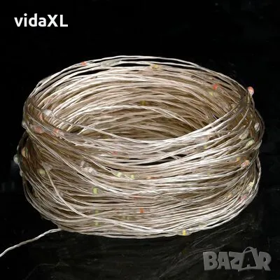 vidaXL LED микро стринг лампички 40 м 400 LED разноцветни 8 функции (SKU:328850), снимка 4 - Лед осветление - 49417794