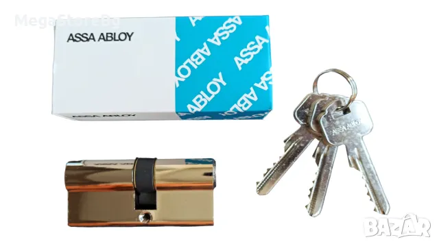 Патрон за алуминиева врата месинг оригинален ASSA ABLOY 67 мм.