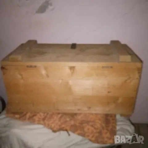 Дървен сандък за инструменти , снимка 2 - Куфари с инструменти - 48587140