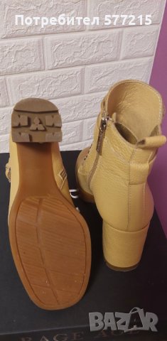 Бежови Боти Rage Age, снимка 4 - Дамски боти - 43307915