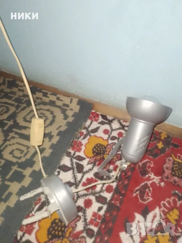 нощна лампа с копче изк.вкл, снимка 5 - Лампи за стена - 50647853