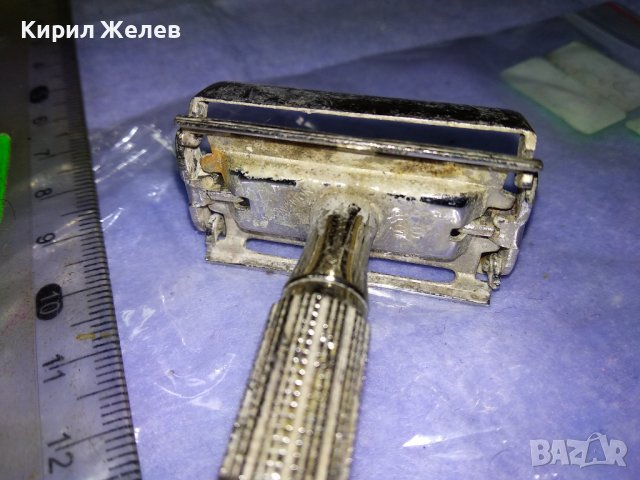 Стара РЕТРО КОЛЕКЦИОНЕРСКИ РЯДЪК МОДЕЛ САМОБРЪСНАЧКА ЖИЛЕТ с МАРКРОВКИ 12486, снимка 15 - Колекции - 43805891