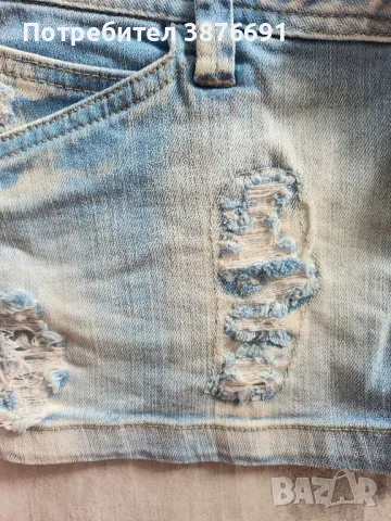 Дънкова пола Franko Ferucci original, снимка 3 - Поли - 48294000