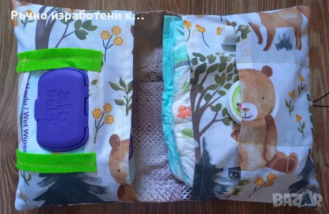 Несесер за пелени памперси ръчна изработка, снимка 9 - Пелени, памперси - 49459191