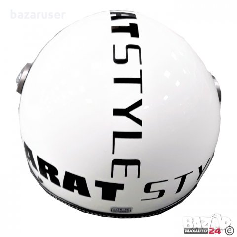 Каска за Мотор К300-Бяла /72045/, снимка 3 - Аксесоари и консумативи - 32599231