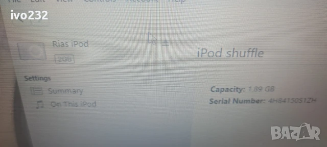 ipod shuffle, снимка 3 - iPod - 51262329