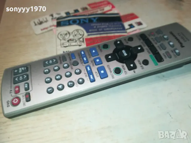 PANASONIC DVD & TV REMOTE CONTROL-ВНОС SWISS 2110240845, снимка 2 - Дистанционни - 47658576