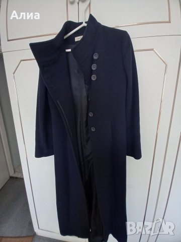 Палто дълго, тъмно синьо, Max Danieli, снимка 6 - Палта, манта - 32734820