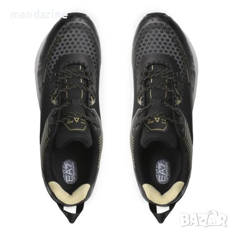 EA7 EMPORIO ARMANI № 41/42 🍊 Мъжки спортни обувки с лого "BLACK & GOLD" нови с кутия, снимка 13 - Кецове - 43774642