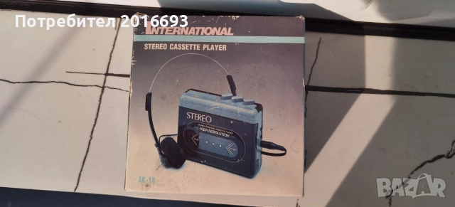 STEREO CASSETTE PLAYER. , снимка 2 - Радиокасетофони, транзистори - 52814362